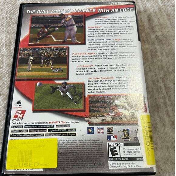 Major League Baseball 2K6 for Playstation 2 Includes Game and Case - Picture 2 of 4